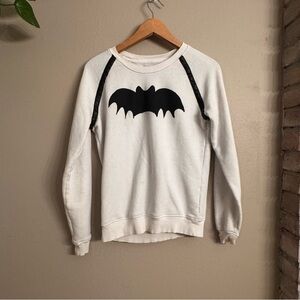 ZOE KARSSEN Bat Logo Crewneck Sweatshirt